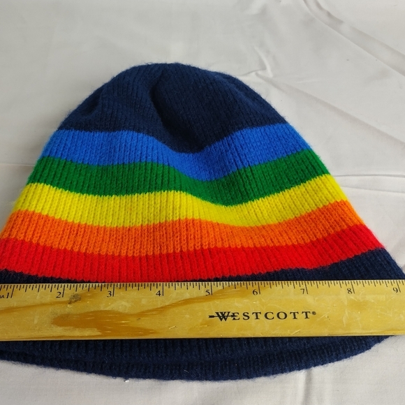 Vtg Retro Pride Rainbow Toboggan 1990s Y2K Hippie Collection - Picture 11 of 12